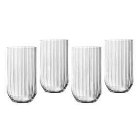 Linear long drink glass 44.5 cl Spiegelau 4-pack