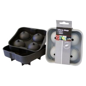 Ice mold mega balls in silicone