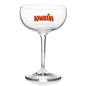 Kahlua drinking glass