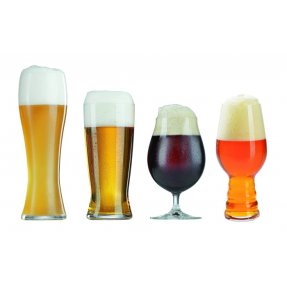 Beer Classics Tasting Kit with 4 different beer glasses