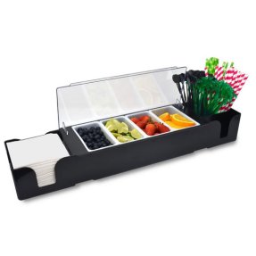 Cocktail dispenser with Bar Caddy plastic