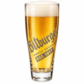 Bitburger beer glass 50 cl