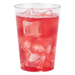 Plastic drinking glasses 25 cl 6-pack