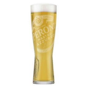 Peroni Nastro Azzurro beer glass 50 cl