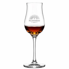 Plantation rum glass