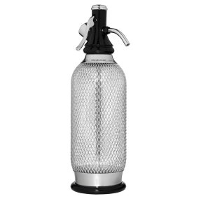 Soda siphon iSi classic with metal mesh 1 liter