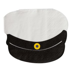 Student napkins Graduation cap 33 x 33 cm 16 pcs